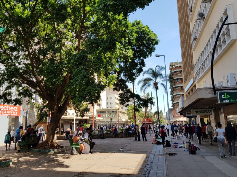 Harare city center 哈拉雷市中心