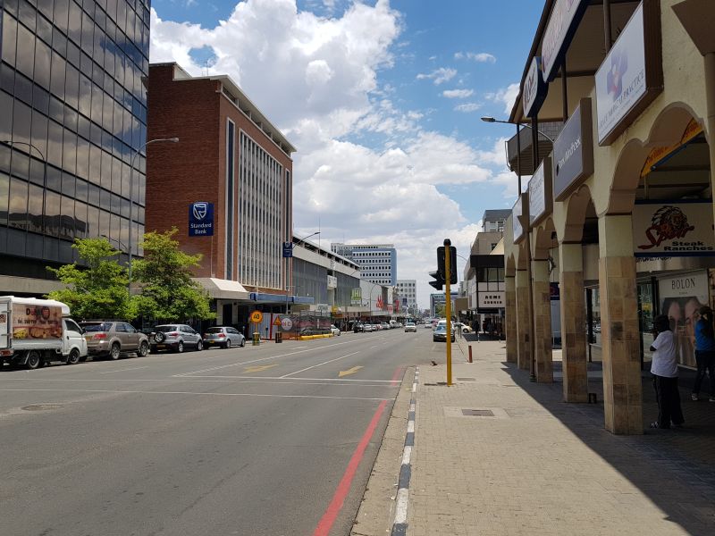 Windhoek city center 温得和克市中心