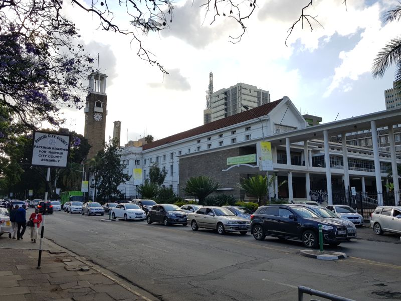 Nairobi city center 内罗毕市中心 