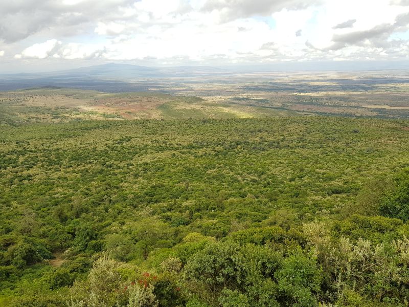 Rift Valley, on the way to Masai mara 到马赛马拉路经的裂谷