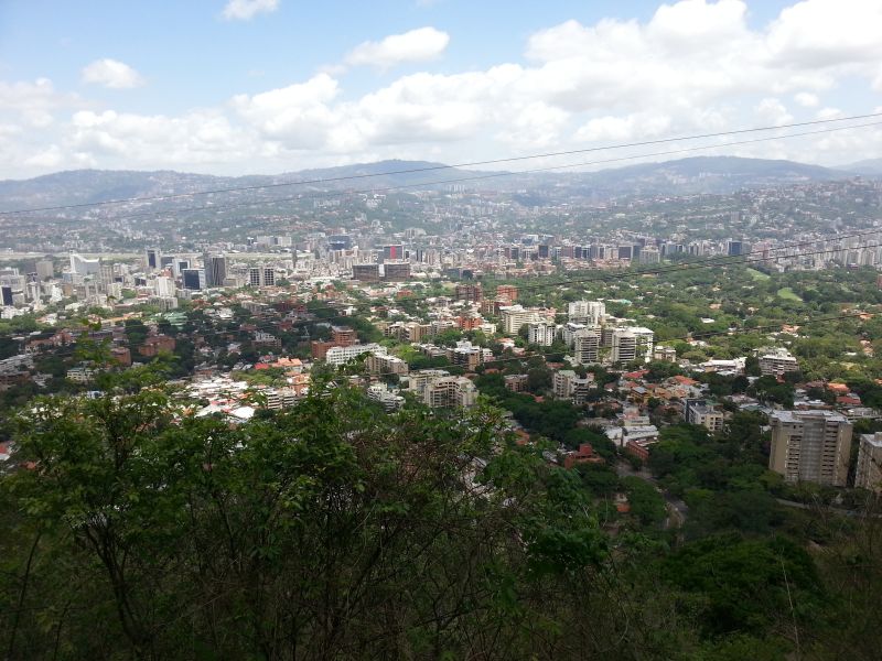 View of Caracas from the top 鸟瞰加拉加斯