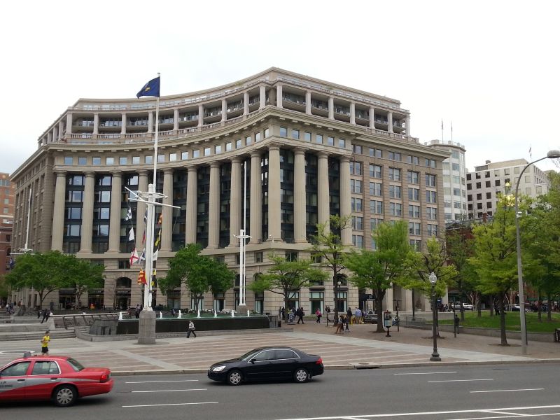 US Navy Memorial Plaza 美国海军纪念大楼