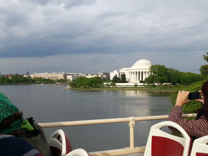 The Jefferson Memorial 杰斐逊纪念堂