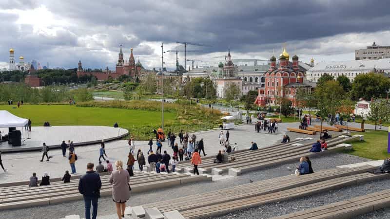 Park in Moscow 莫斯科一公园