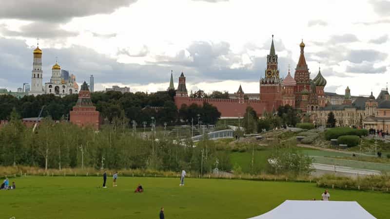 Park in Moscow 莫斯科一公园