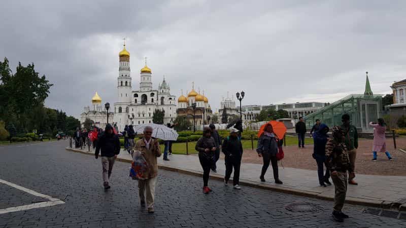 Inside the Kremlin walls 克里姆林宫围墙内