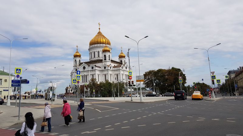 Cathedral of Christ the Saviour 莫斯科救世主大教堂