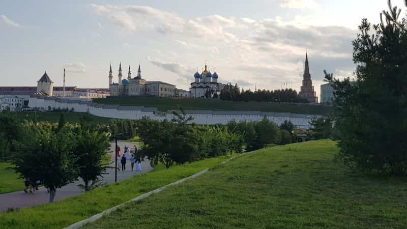 Wall of the Kazan Kremlin 喀山克里姆林城墙