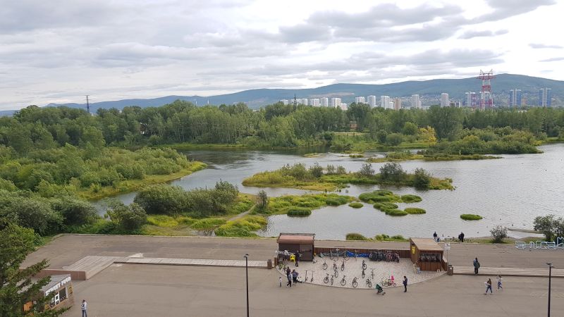 Yenisei River Embankment Park 叶尼塞河堤公园