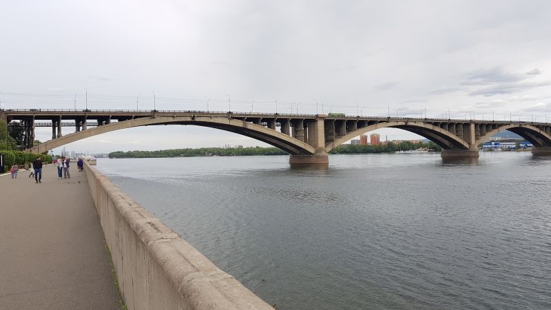 Yenisei River Embankment Park 叶尼塞河堤公园