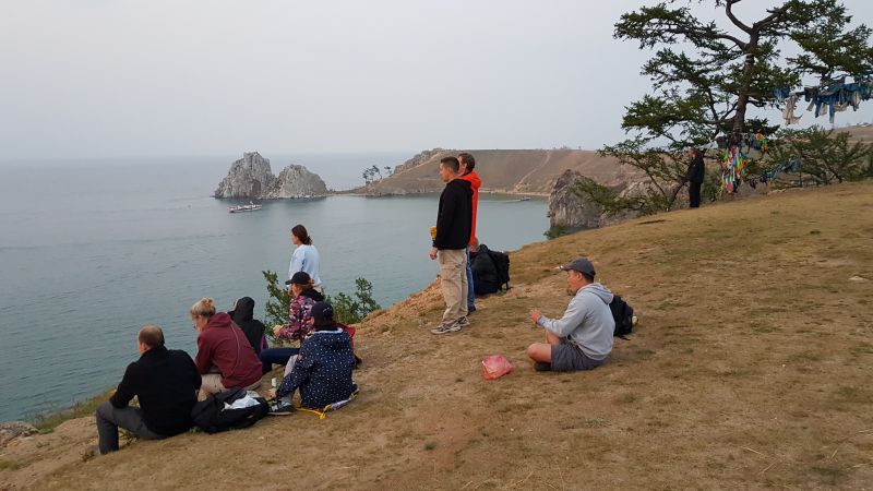 Lake Baikal at the Khuzhir locality 胡日尔的贝加尔湖