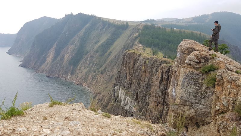 Okhlon Island north - Lake Baikal 奥克伦岛北看贝加尔湖