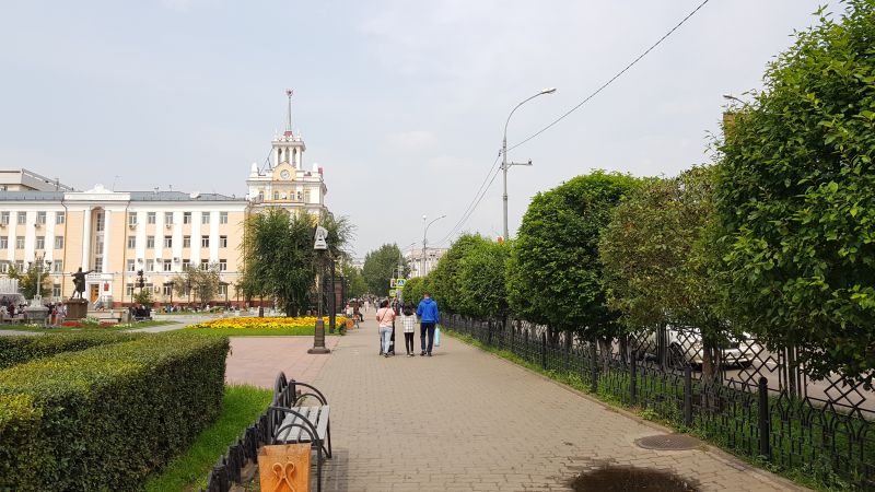 Ulan-Ude city center 乌兰乌德市中心