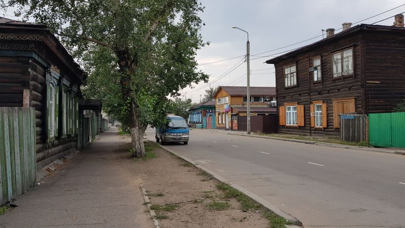 Ulan-Ude houses 乌兰乌德房子