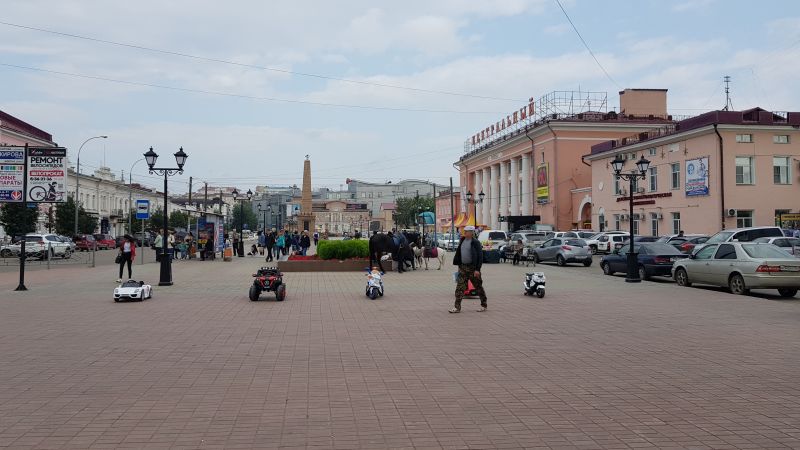 Ulan-Ude city center 乌兰乌德市中心