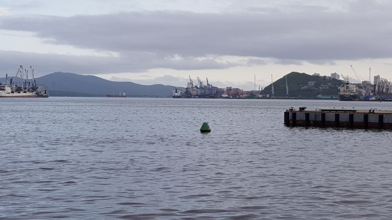 Vladivostok, waterfront  符拉迪沃斯托克港景