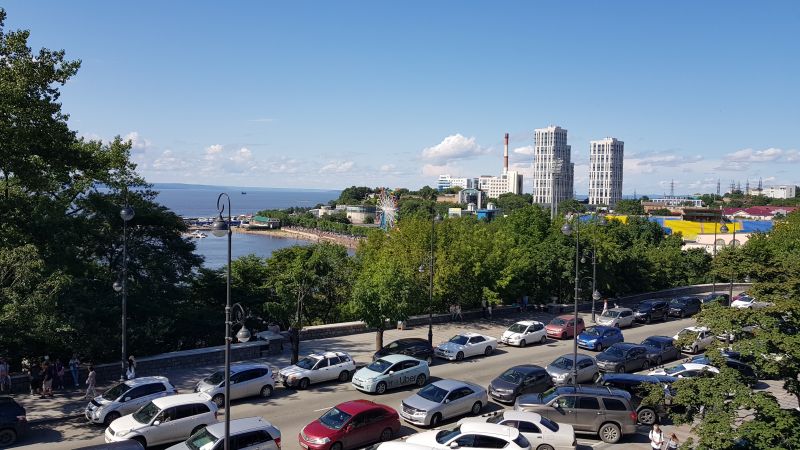 Vladivostok, waterfront  符拉迪沃斯托克港景