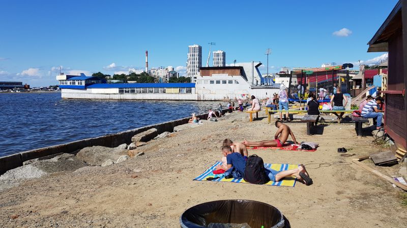 Vladivostok city beach 符拉迪沃斯托克海滩