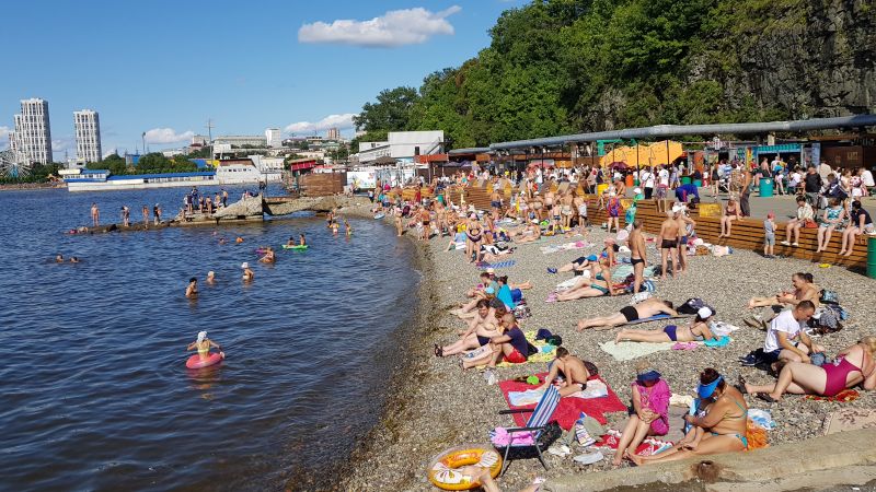 Vladivostok city beach 符拉迪沃斯托克海滩