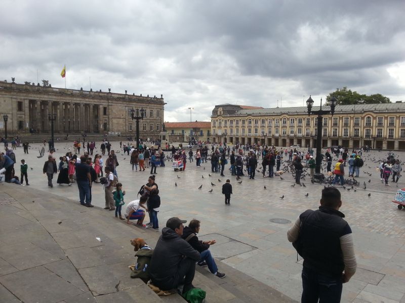 Plaza de Bolivar 波哥大玻利瓦尔广场