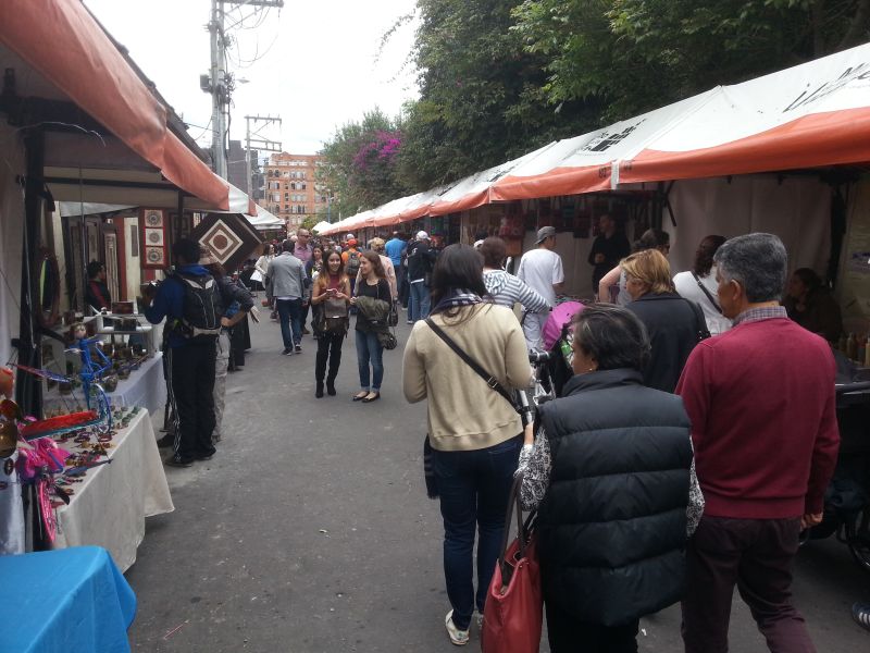 Usaquen flea market, Bogota 波哥大 Usaquen 跳蚤市场