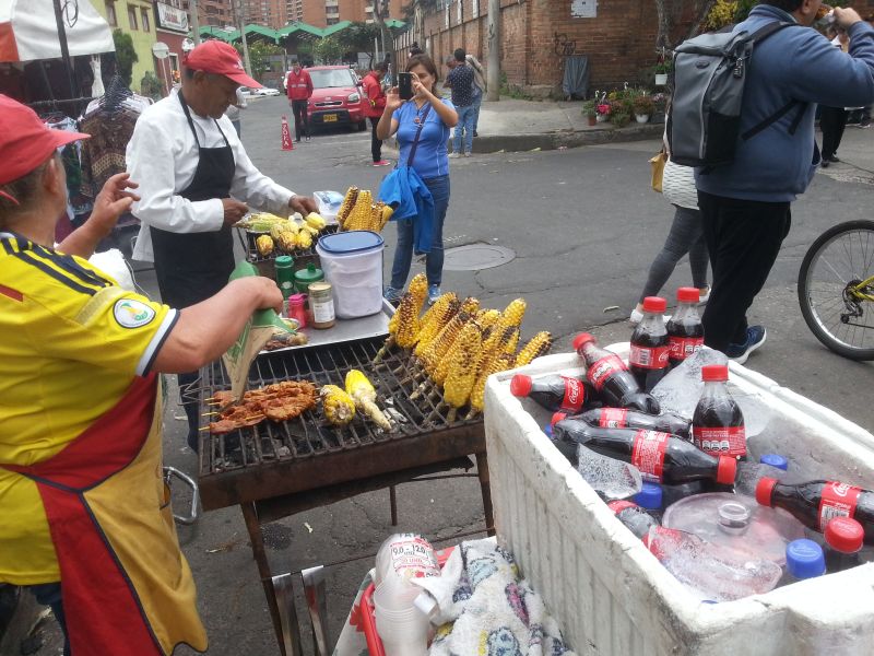 Usaquen flea market, Bogota 波哥大 Usaquen 跳蚤市场