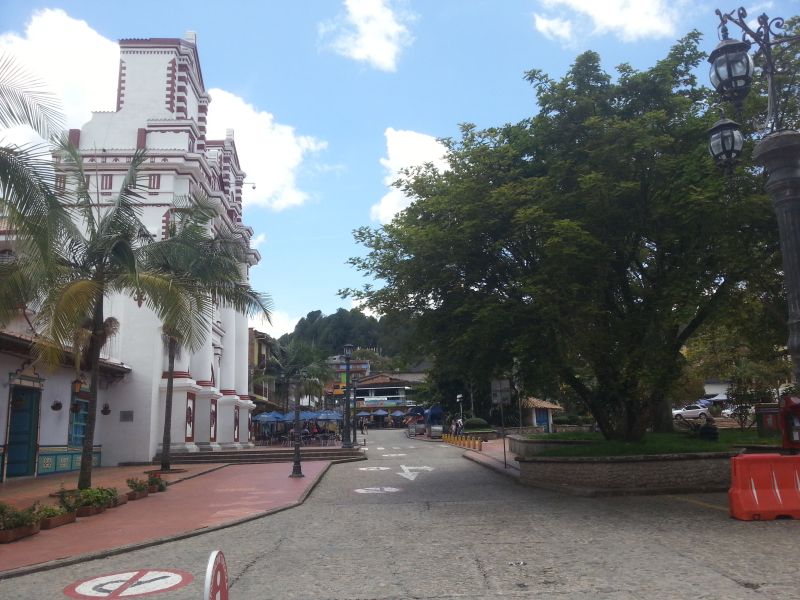 Architechture in the town 瓜塔佩镇里建筑风格