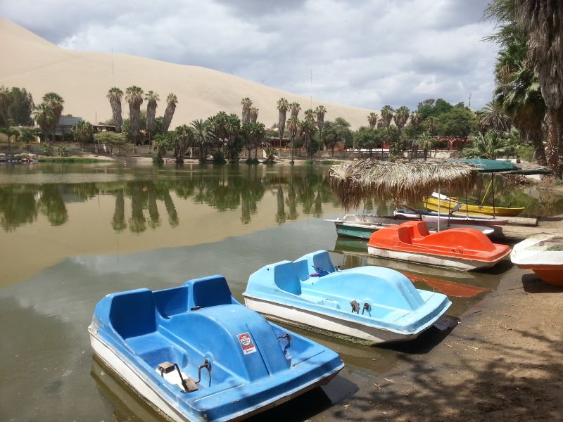 Huacachina oasis 瓦卡奇纳绿洲