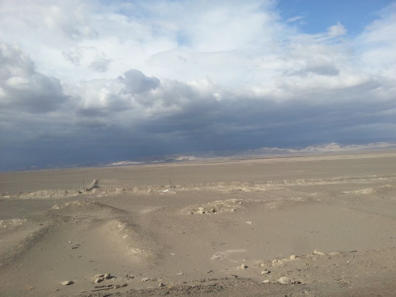 The Nazca desert landscape 纳斯卡沙漠地貌