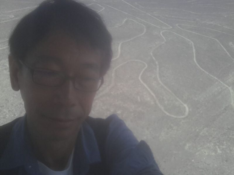 Me and the Nazca lines 我和纳斯卡地画