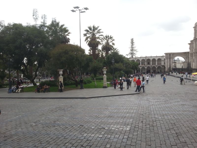 Plaza de Armas Arequipa 阿雷基帕广场