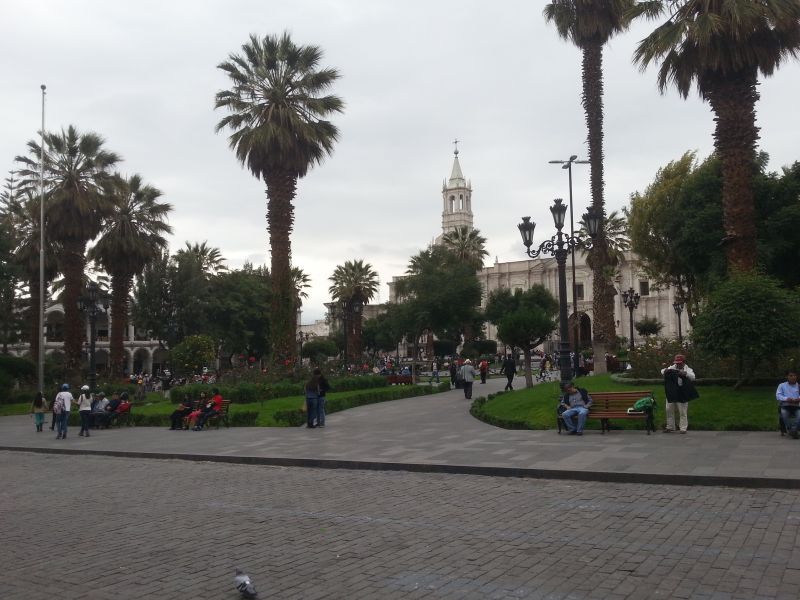 Plaza de Armas Arequipa 阿雷基帕广场