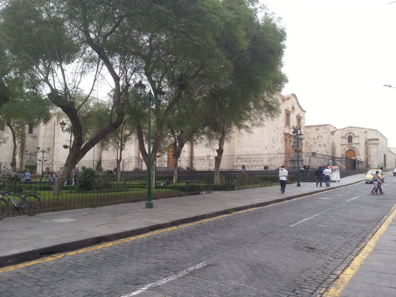 City streets of Arequipa 阿雷基帕街道