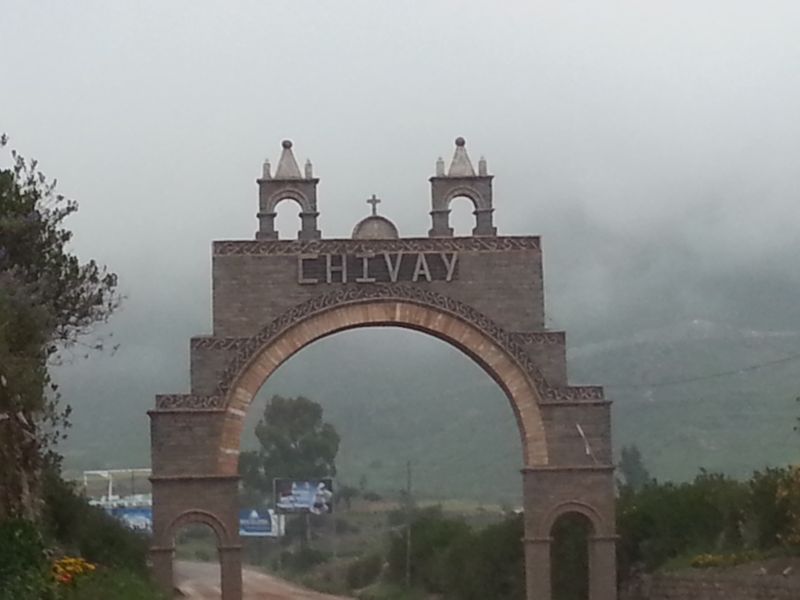 Chivay, a gateway town to Colca Canyon 奇瓦伊，到科卡峡谷入口镇