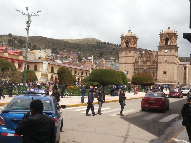 Puno town center 普诺中心广场