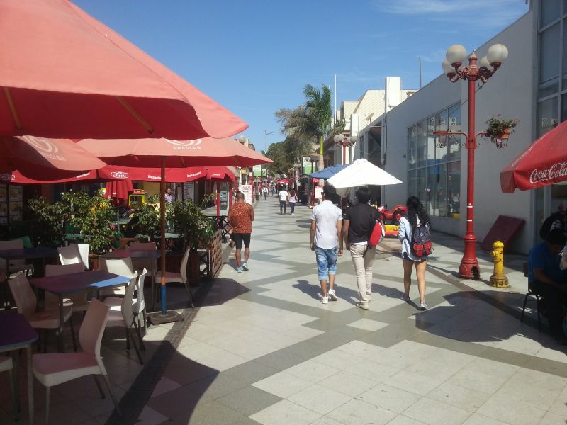 Arica pedestrian mall 阿里卡步行街