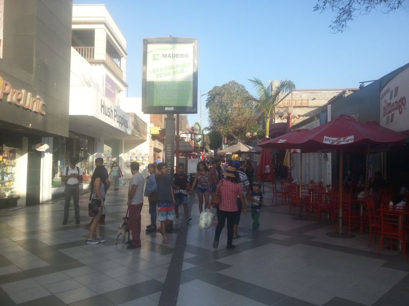 Arica walking mall 阿里卡步行街