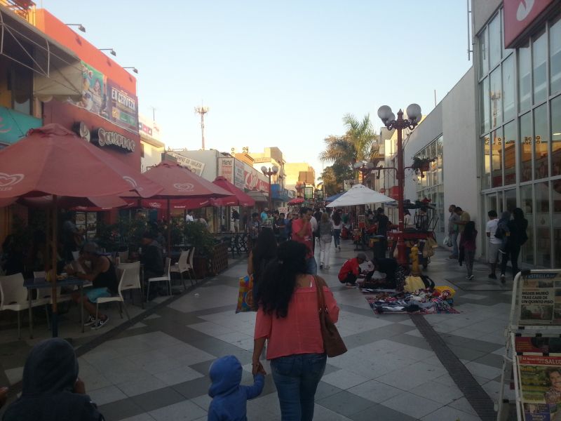 Arica walking mall 阿里卡步行街