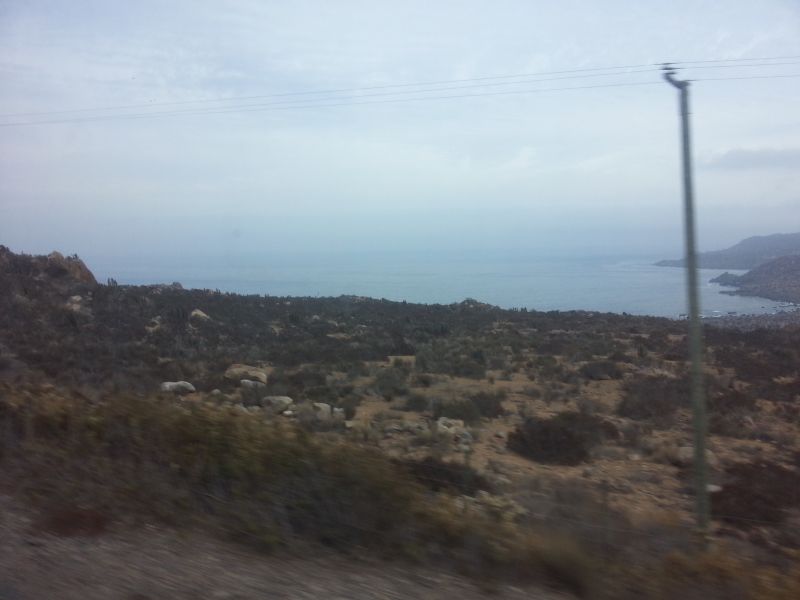 Scenery on the way to Santiago 往圣地亚哥路上风景