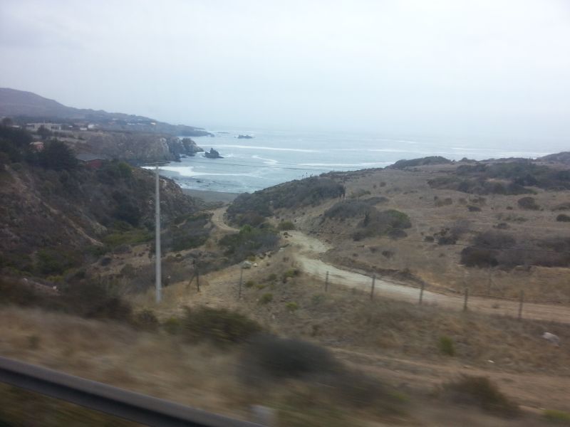 Scenery on the way to Santiago 往圣地亚哥路上风景