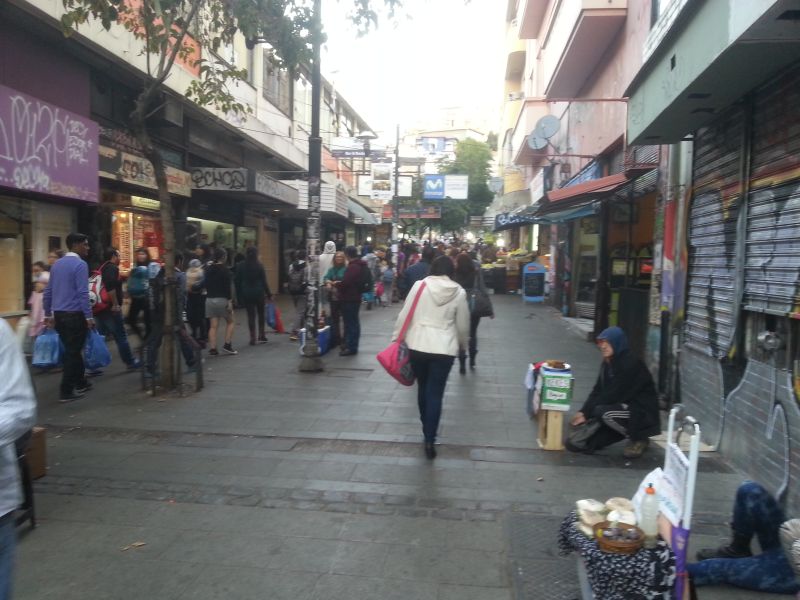 Walking mall of Valparaiso 瓦尔帕莱索步行街