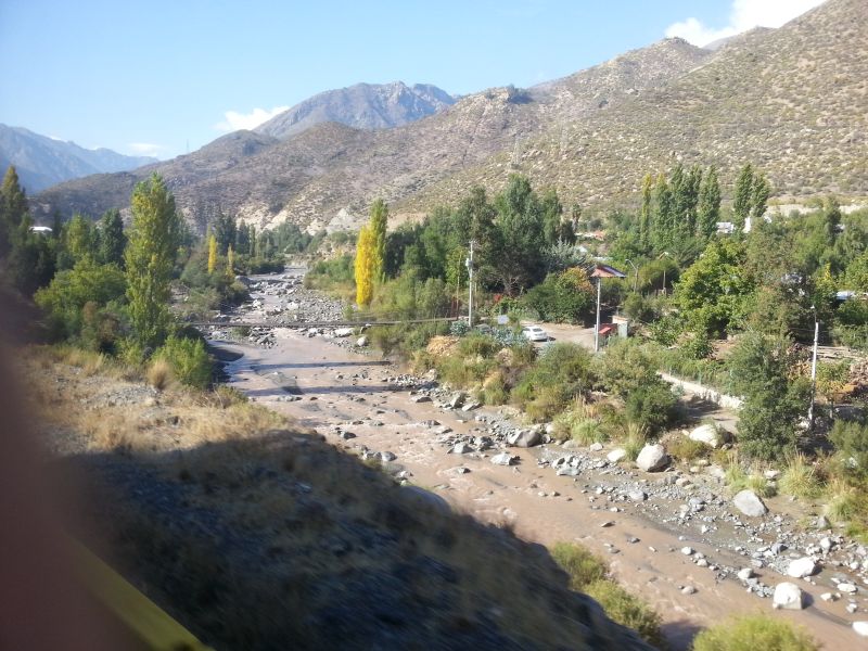 Sceneries on the road to Mendoza 到门多萨路上景色