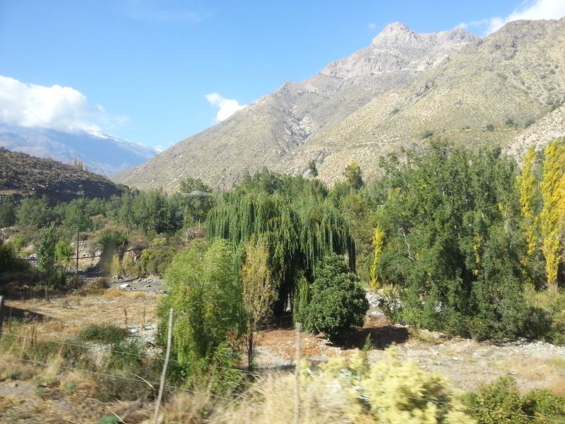 Sceneries on the road to Mendoza 到门多萨路上景色