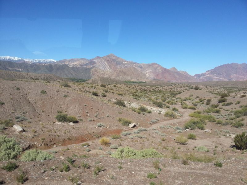 Sceneries on the road to Mendoza 到门多萨路上景色