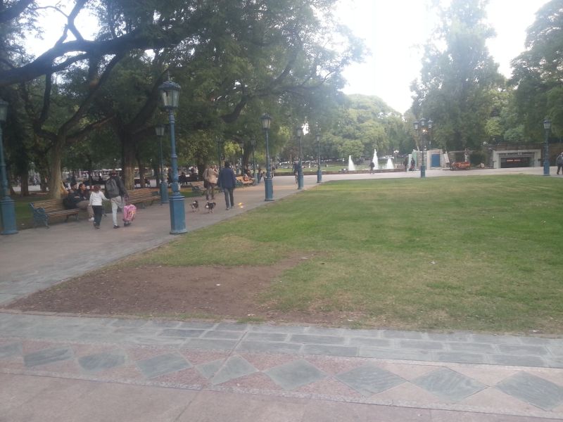 A park in Mendoza 门多萨公园