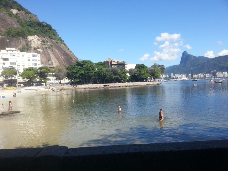 A bay in the neighborhood of my Rio residence 我里约住宿小区的小湾