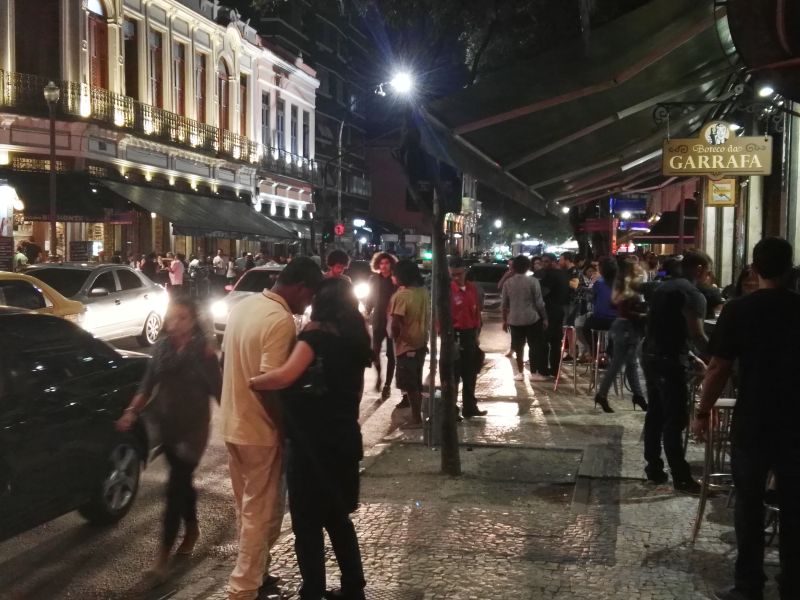 The night street of Lapa 拉帕夜街