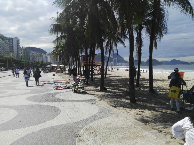 Copacabana beach 科帕卡巴纳海滩