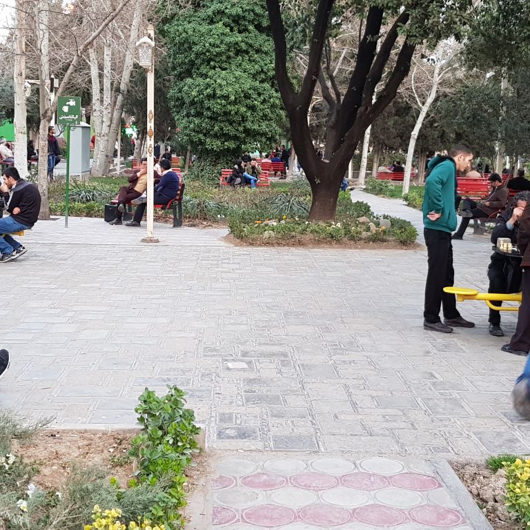 A park in Tehran 德黑兰的公园