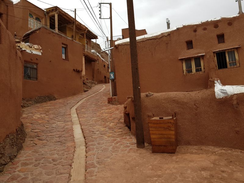 Red houses of Abyaneh 阿卜亚内赫村里的红房子